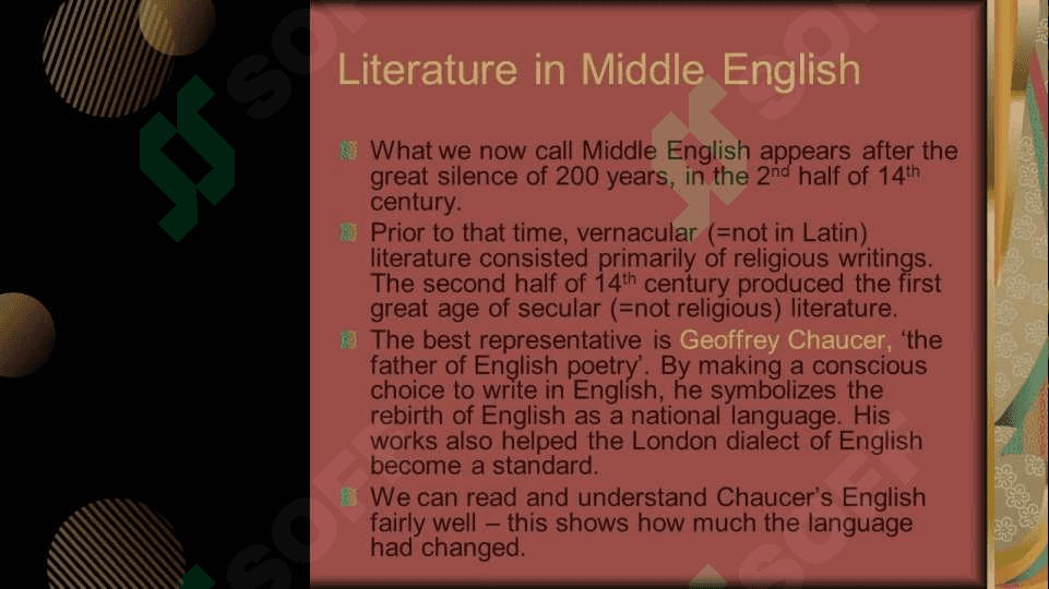 Middle english period 2