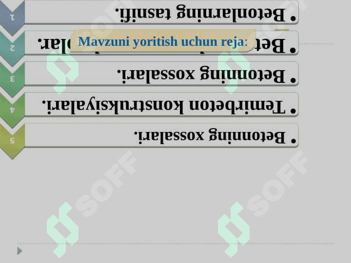 Betonlar 2