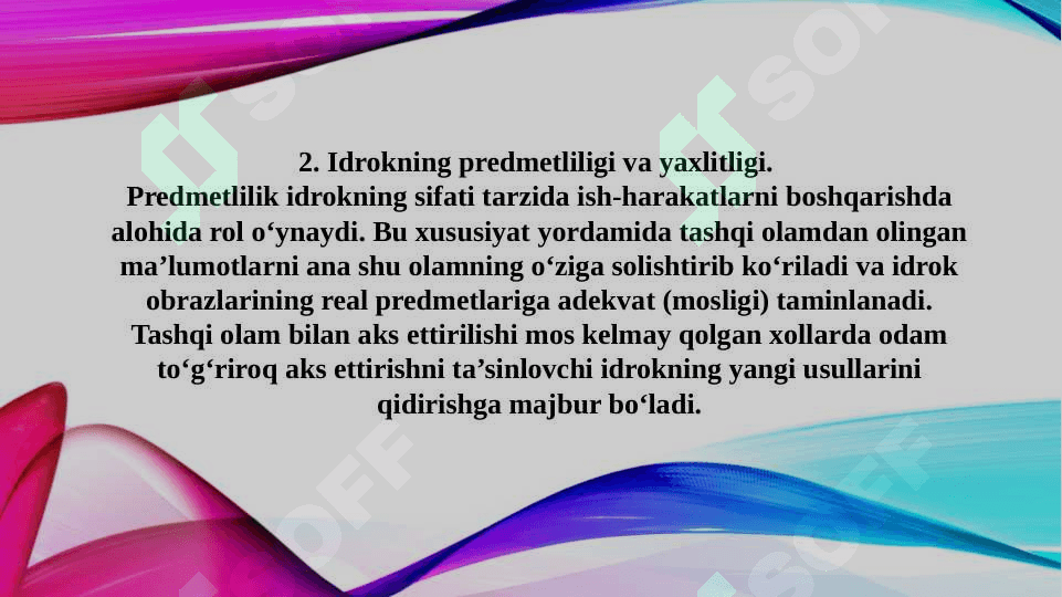 IDROK, IDROK HAQIDA TUSHUNCHA (taqdimot) 7