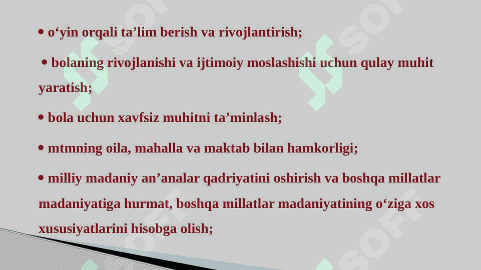 “Ilk qadam” Davlat o‘quv dasturi 8