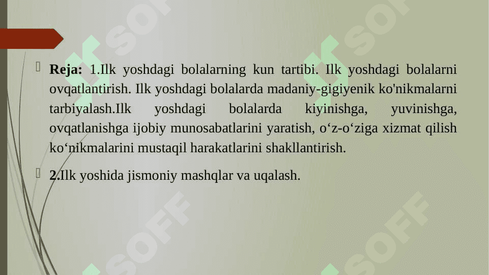 Ilk yoshdagi bolalarni jismoniy tarbiyalash 2