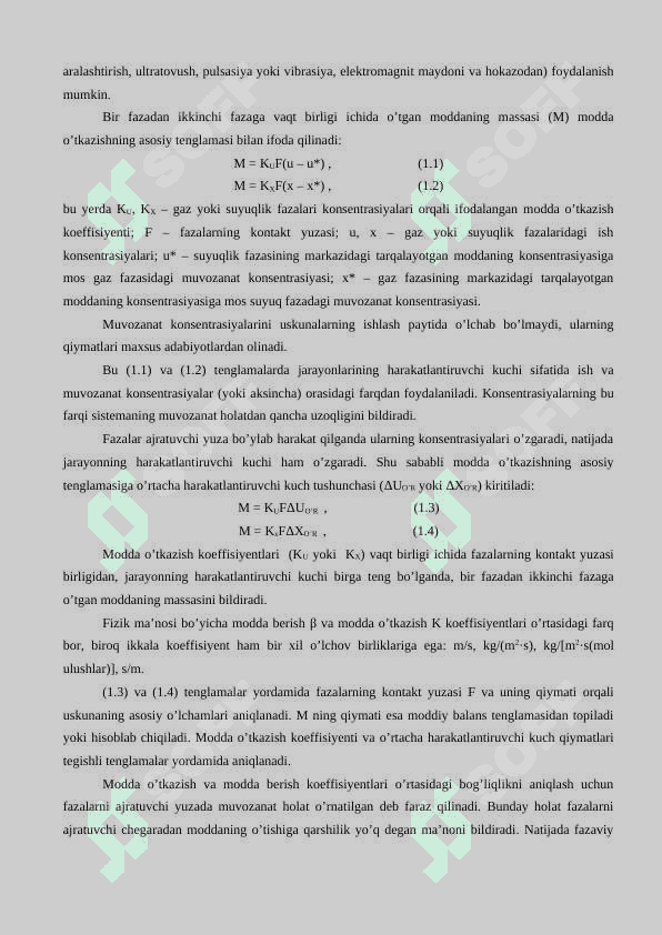 Modda o‘tkazish asoslari 5