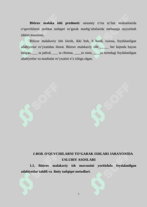 Umumiy o’rta talim maktablarida togarak ishlarini tashkil etish metodikasi 7
