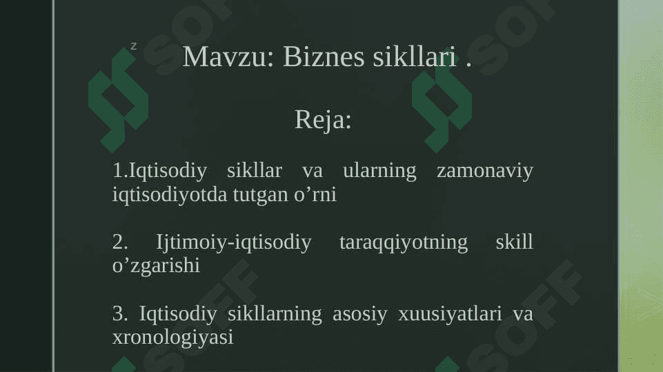 Biznes sikllari 2