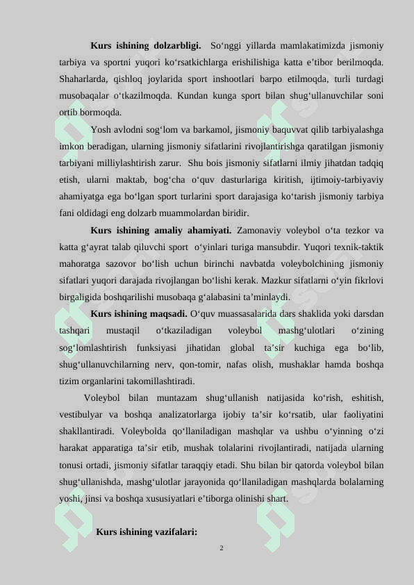 Voleybol sport to‘garaklarida harakatli o’yinlarni qo’llash  usullari 2