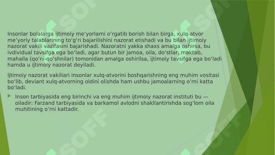 Bolalarda deviant xulqning namoyon bo‘lish shakllari 3