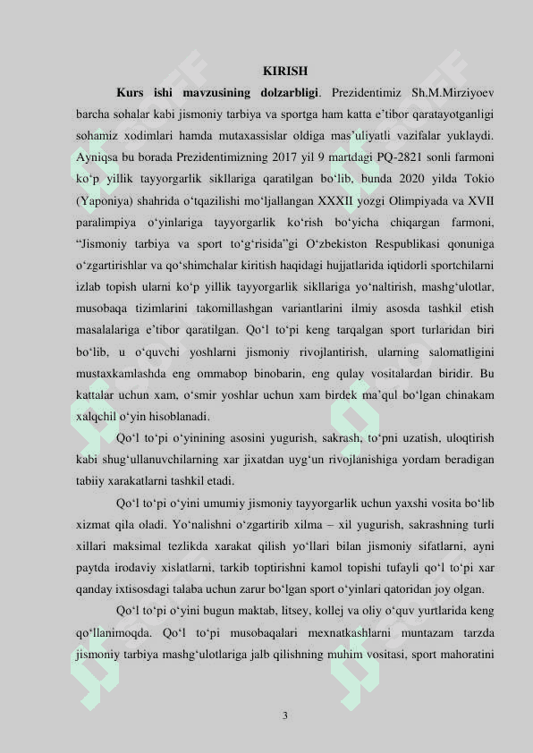 GANDBOL O`YINI JARAYONIDA PEDAGOGIK KUZATUVNI 2