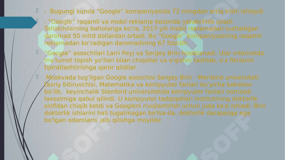 GOOGLE DISK 3