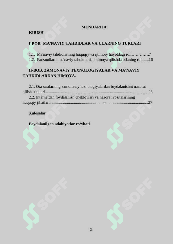 Oilada farzandlarni ma'naviy tahdidlardan himoya qilish 2