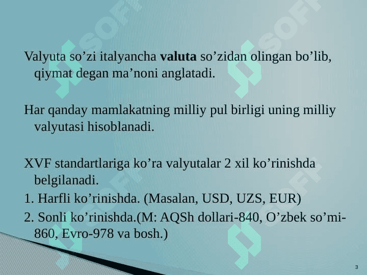Banklarning valyuta operatsiyalari 3