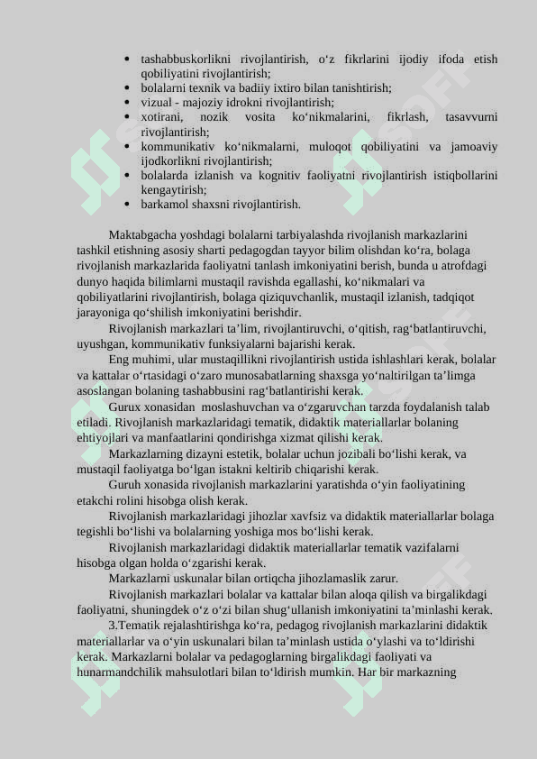 ILK QADAM” DAVLAT O‘QUV DASTURIDA BOLALAR NUTQINI O‘STIRISH MAZMUNI 2