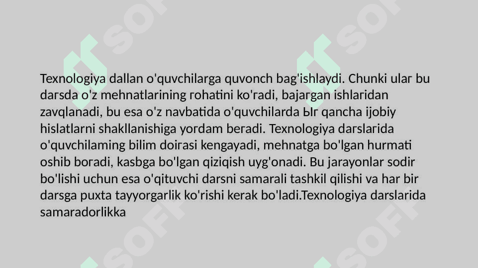 Boshlang'ich sinf texnologiya fanining shakl va usullari 4
