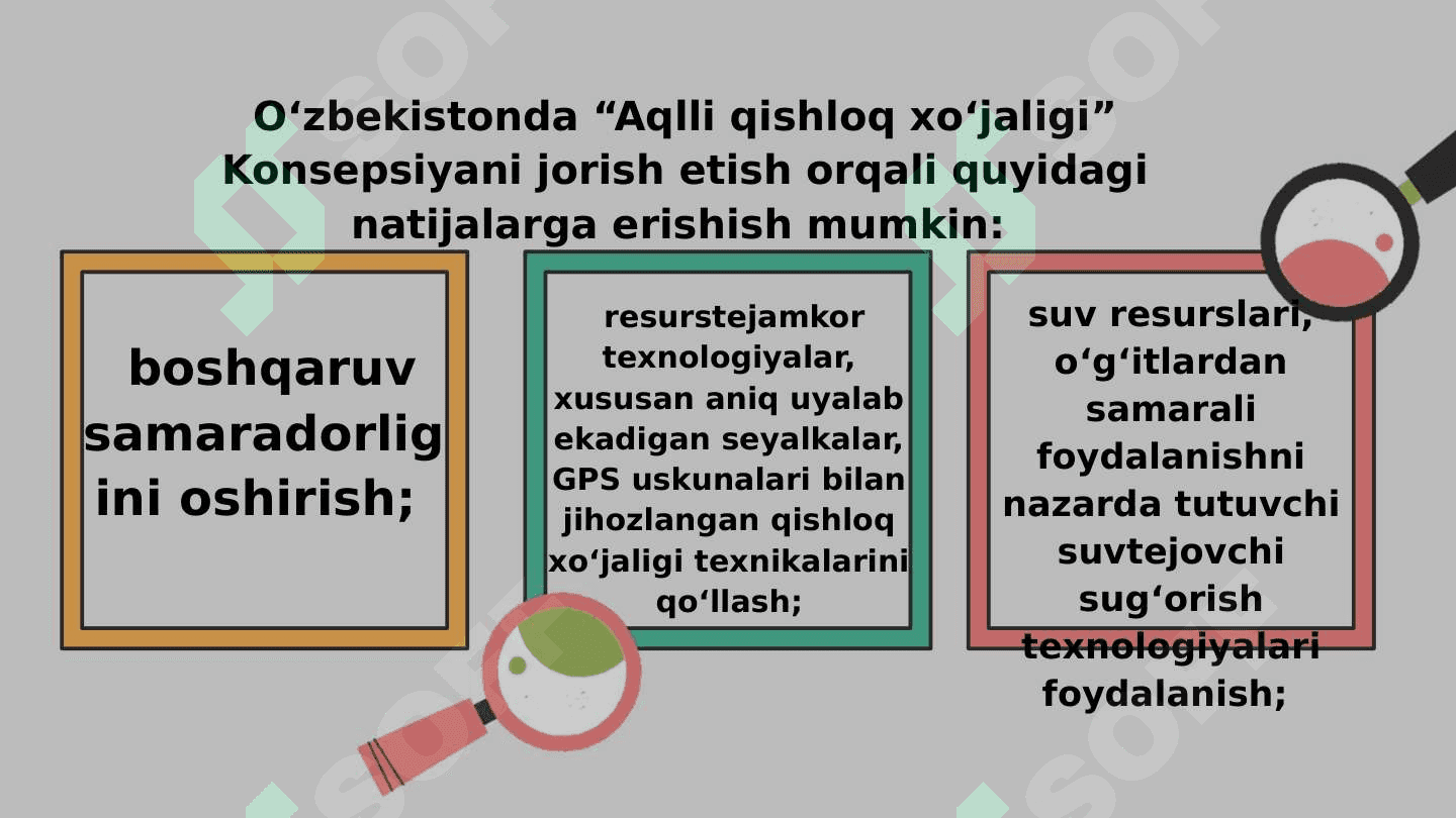 Qishloq xo'jaligida raqamli texnologiyalar. 6