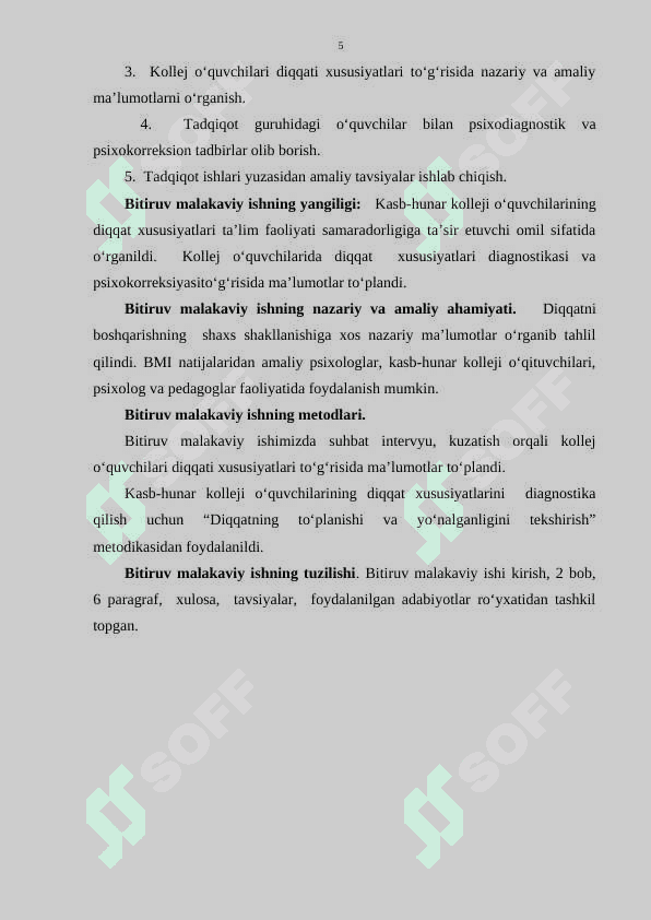 Kasb-hunar kollejlari o‘quvchilar shaxsini shakllantirishda diqqatni boshqarishning psixologik mexanizmlari 5