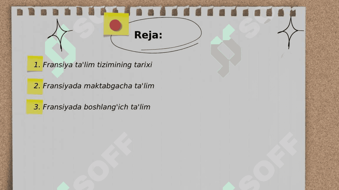 Fransiya ta'lim tizimi 2