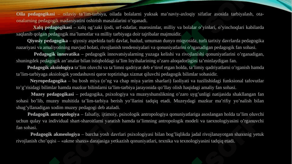 Ijtimoiy pedagogiKa fanining joriy etilishi 5