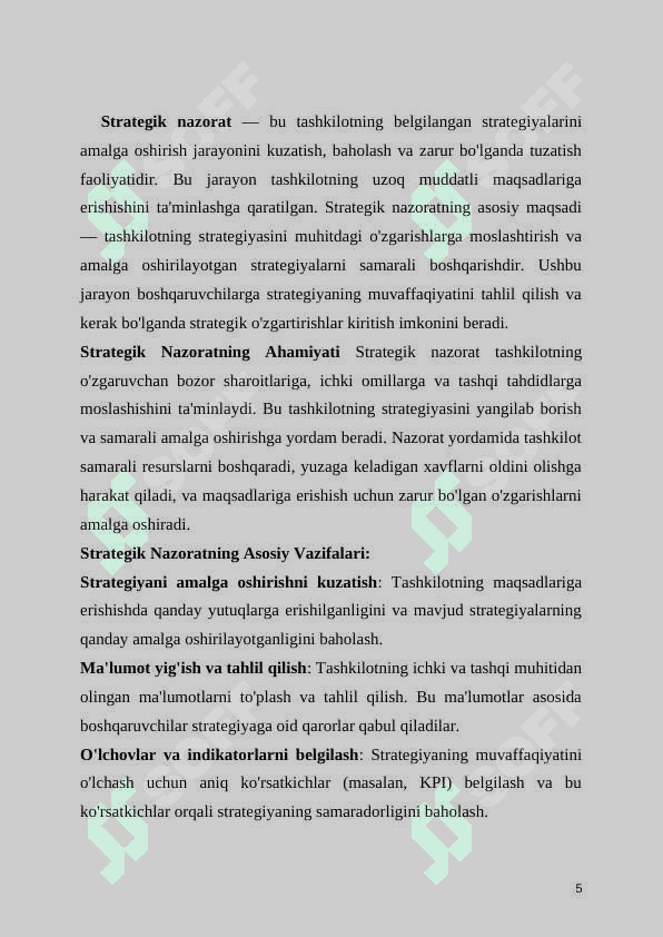 Korxonada mahsulot sifati va raqobatbardoshligini oshirish yo'llari 5