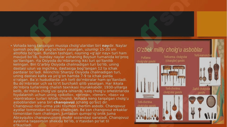 Surxon vohasining musiqa sanʼati va musiqa cholg'ulari 3