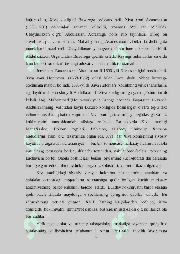 Xiva xonligida yer-suv munosabatlari 7