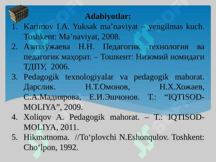 O‘QITUVCHI FАОLIYATIDА PЕDАGОGIK QОBILIYAT. 3