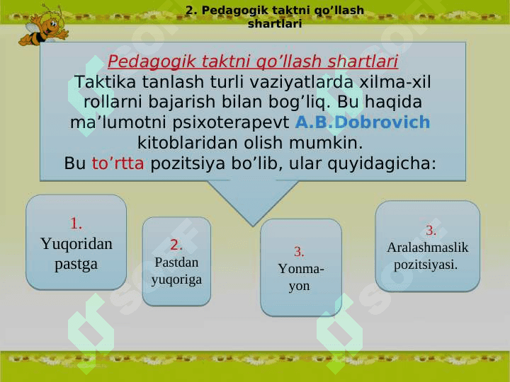 Pedagogik takt va pedagogik etika. 6