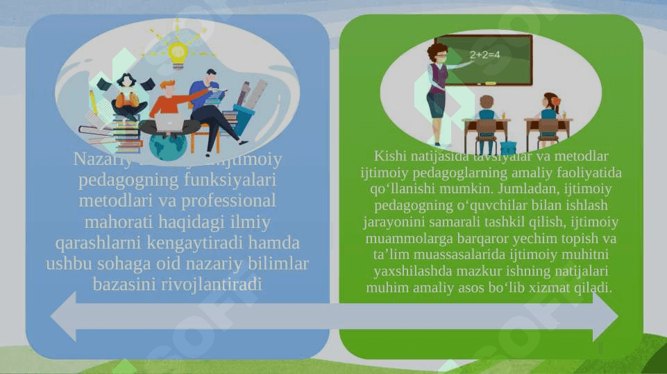 Ijtimoiy pedagogning kasbiy faoliyatining o‘ziga xosligi 7