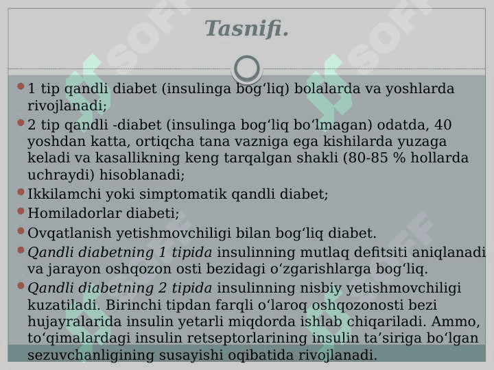 Qandli diabet 3