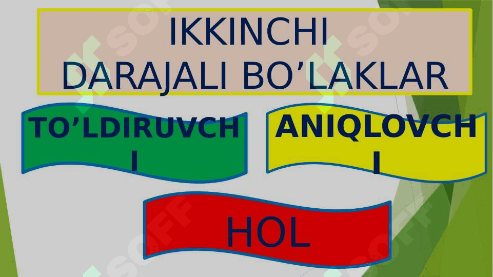 GAP BO’LAKLARI 4