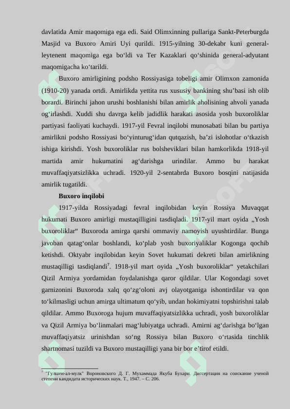 Buxoro amirligi tarixi va tarixshunosligi 8