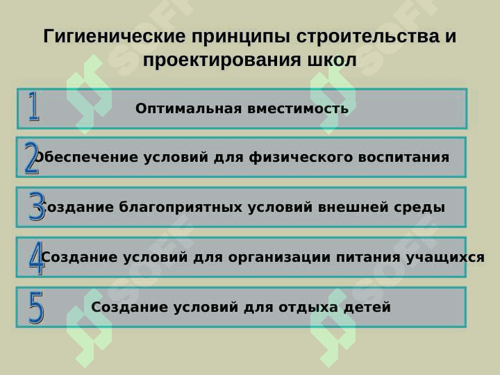 ГИГИЕНИЧЕСКИЕ ТРЕБОВАНИЯ К СТРОИТЕЛЬСТВУ И ОБОРУДОВАНИЮ ДЕТСКИХ ДОШКОЛЬНЫХ УЧРЕЖДЕНИЙ И ШКОЛ 3