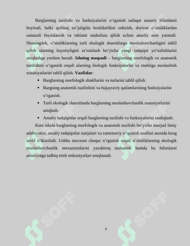 BARGLARNING MORFOLOGIK VA ANATOMIK TUZILISHI 4