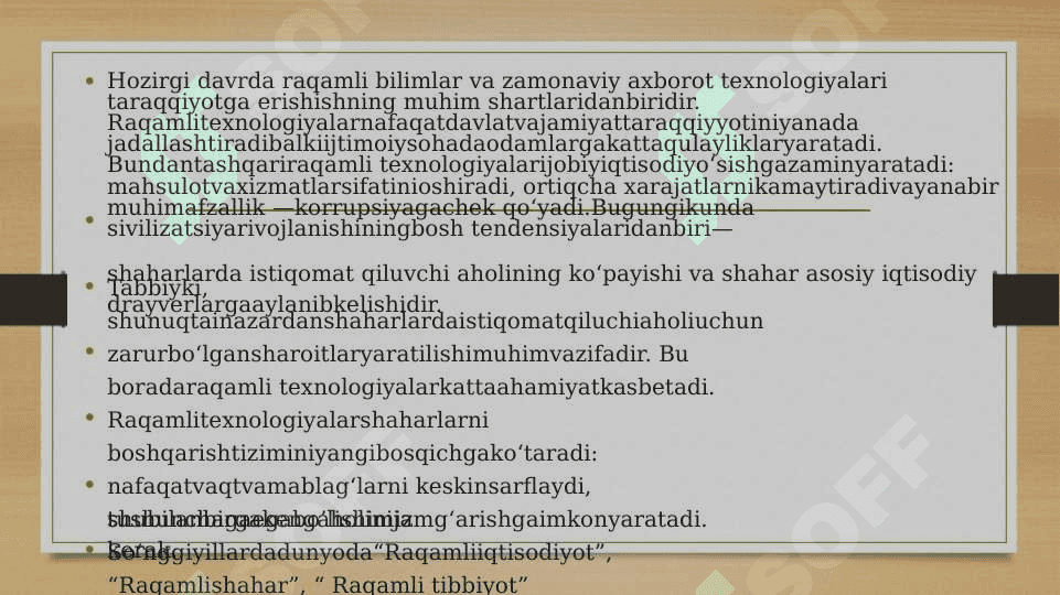 Mavzu:Tibbiyotni raqamlashtirish.Zamonaviy axborot texnologiyalari 2