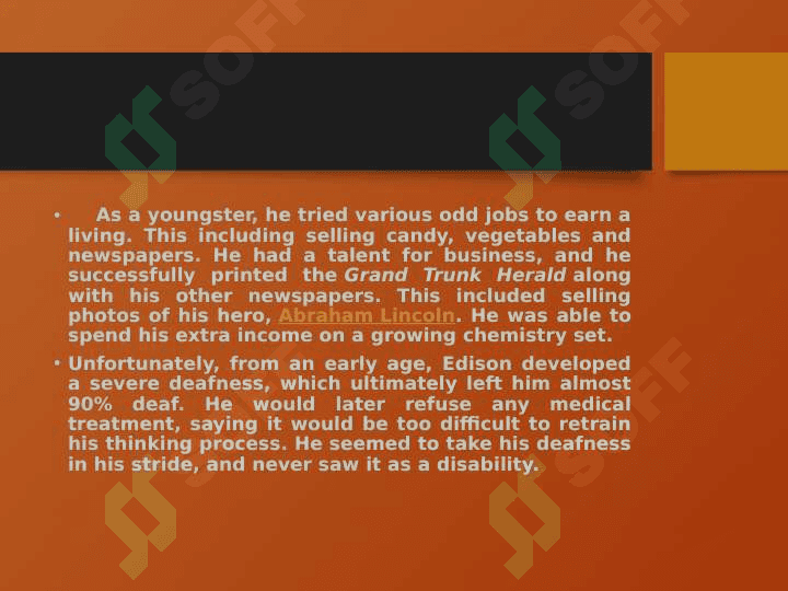 Thomas Edison   Steve Jobs Early Life All About Steve Jobs 4