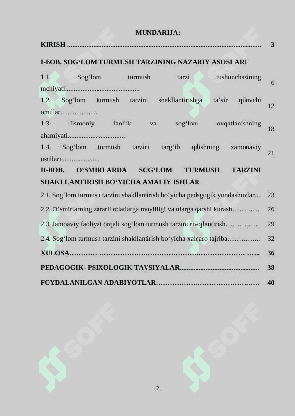 O‘smirlarda sog‘lom turmush tarzini shakllantirish 2