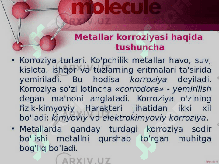 Metallar karroziyasi 3