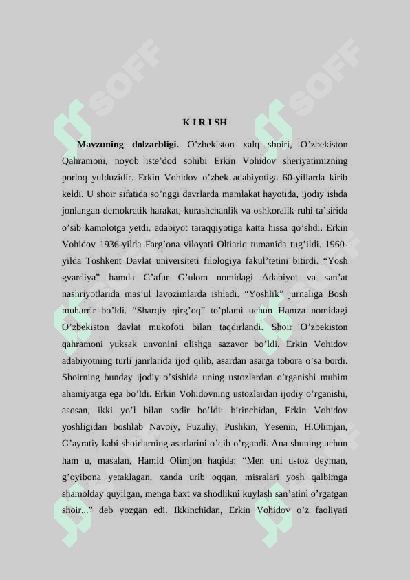 ERKIN VOHIDOV SHE’RIYATINING G’OYAVIY-BADIIY XUSUSIYATLARI 3