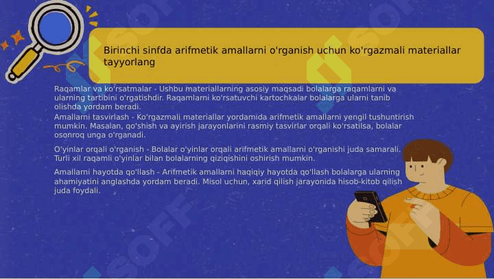 Birinchi sinfda matematikadan arifmetik amallarni oʻrgatish metodikasi 3