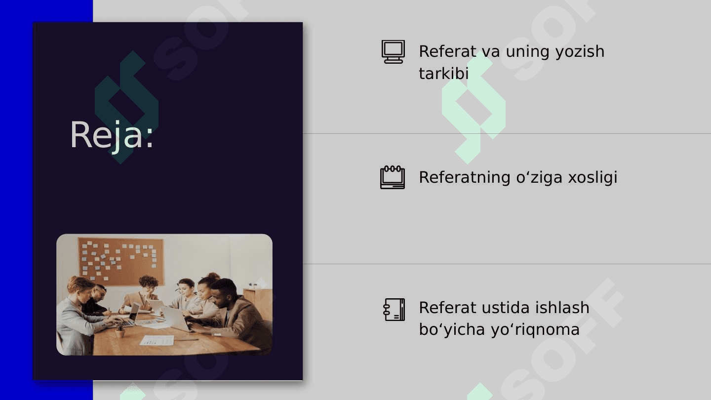 Referat tayyoralash va rasmiylashtirish tartibi 2