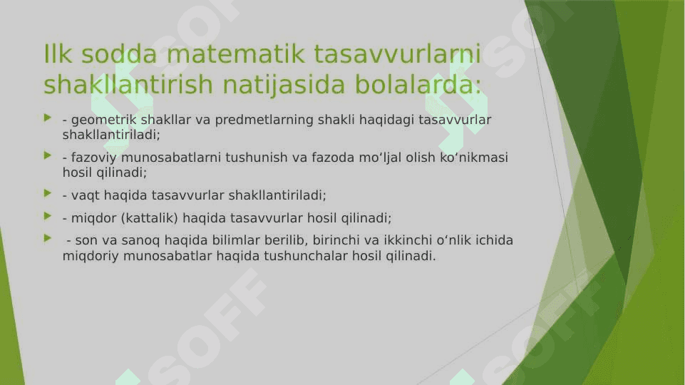 Maktabgacha yoshdagi bolalarning matematik rivojlanishining nazariy asoslari. 4