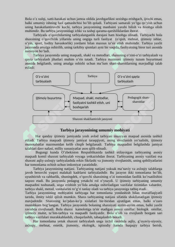 TARBIYAVIY ISHLAR METODIKASI FANINING ILMIY ASOSLARI 2