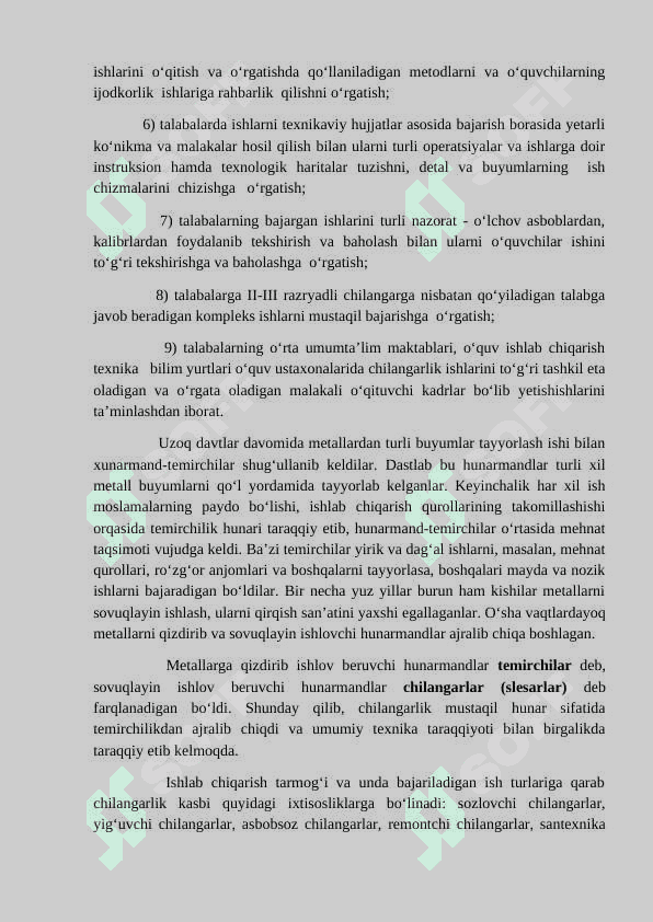 Texnologiya ta’limi praktikumi 6