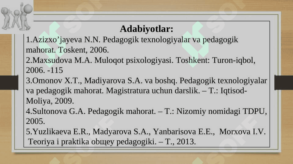 O’qituvchining muloqotga kirishishda uchraydigan pedagogik nizolar kamchiliklar ularni oldini olish yo’llari 3