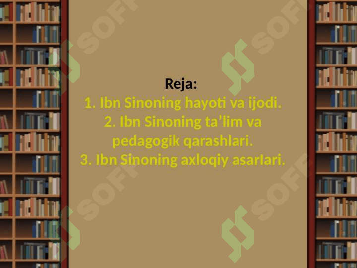 Abu Ali ibn Sinoning pedagogik qarashlari (TAQDIMOT) 2