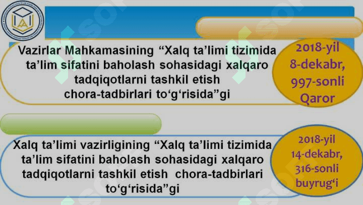 PIRLS TADQIQOTIDA O’QISH SAVODXONLIGINING DARAJALARI 2