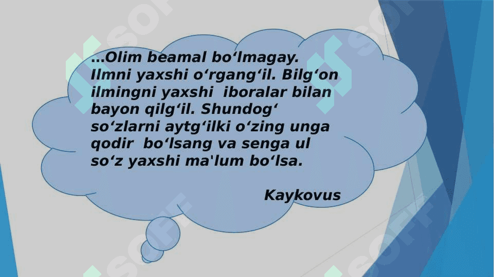 KAYKOVUSNING “QOBUSNOMA” ASARI TAHLILI (taqdimot) 2