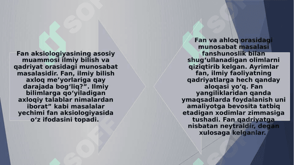 Ilmiy izlanishda olimning ijtimoiy mas’uliyati (TAQDIMOT) 6