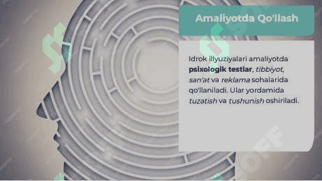 Idrok Illyuzalari Va Ularni Amaliyoda Qoʻllash 6