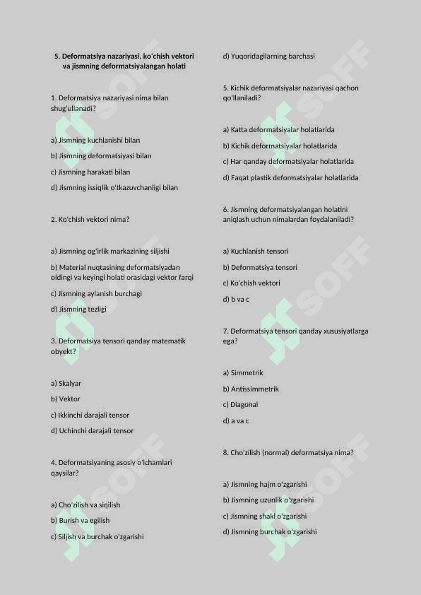 Elastiklik nazariyasi materiali 7