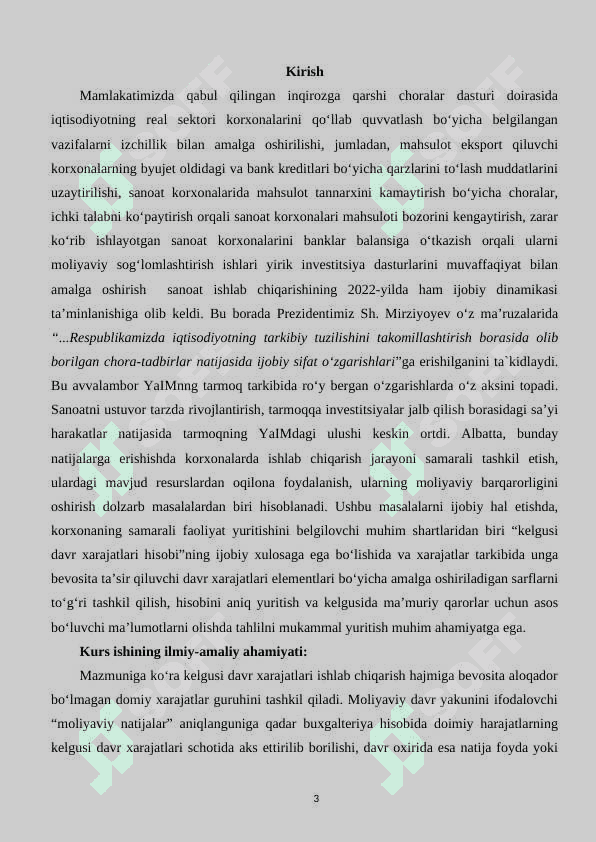 Kelgusi davr xarajatlari xisobi 3