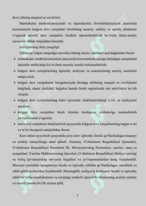 Kelgusi davr xarajatlari xisobi 5